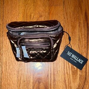 MZ Wallace Copper Metallic Lacquer Micro Crosby Sling